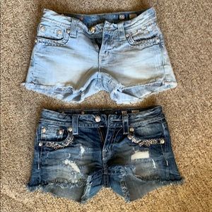 Buckle Miss Me Shorts